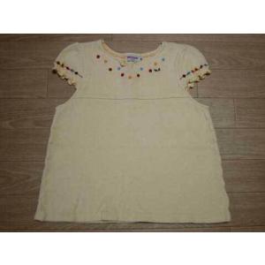 ミキハウス アウトレット 子供服 mikihouse 半袖 Ｔシャツ トップス 130cm ★3 キッズ 女の子 ガールズ ブランド USED アウトレット 古着 子ども｜mana2