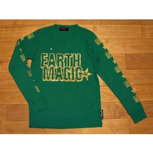 アースマジック EARTH MAGIC 子供服  女の子 女児 長袖 Ｔシャツ トップス カットソー...