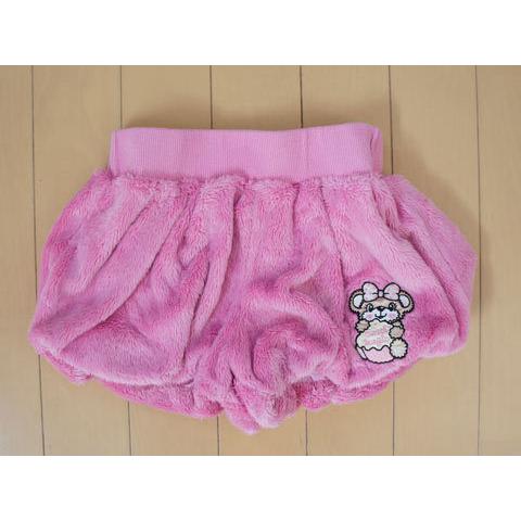 アースマジック earth magic 子供服 女の子 110cm ショートパンツ ピンク シャギー...