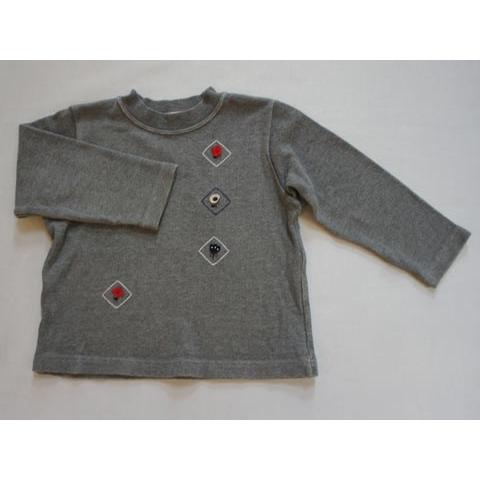 ファミリア familiar アウトレット 子供服 女の子 約 110cm 長袖 カットソー トレー...