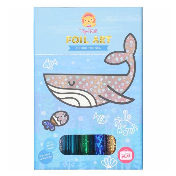 ホイルアート 海の仲間たち タイガートライブ 男の子 女の子 おもちゃ 誕生日 クリスマス プレゼン...