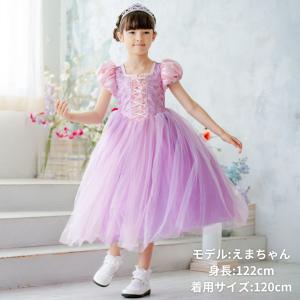 ラプンツェル ドレス 子供 用 キッズ ハロウ...の詳細画像2