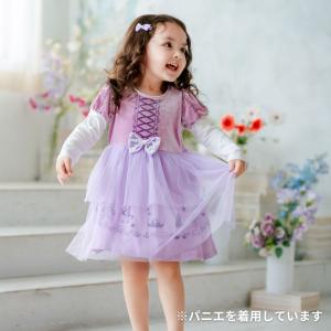 長袖 プリンセスワンピース プリンセス キッズ...の詳細画像3