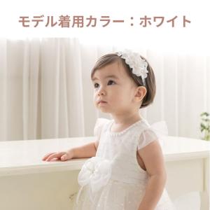 ベビー用 ヘアバンド ヘアーアクセサリー レー...の詳細画像1