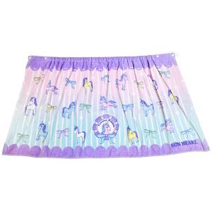 ラップタオル 巻きタオル ユニコーン リボン 60cm丈 キッズ 子供用 タオル マキタオル ドレスタオル ゴム入り お風呂上がり プール スイミング｜子供服マナマナキッズ&ベビー服