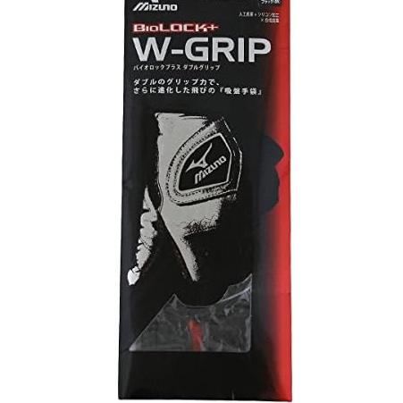 ミズノ [BIOLOCK+W-GRIP 指先ショート] ゴルフ手袋 45GM-02313 ブラック ...