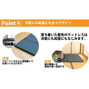 マットレス スモールセミシングル 六つ折り コ...の詳細画像5