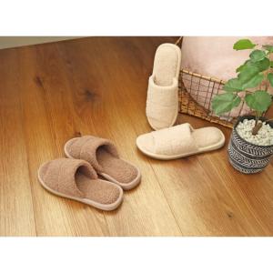 スリッパ 外縫い パイル タオル地 低反発 マ...の詳細画像2