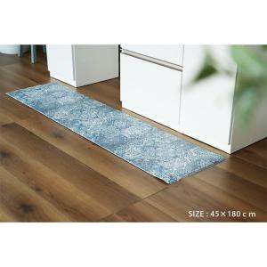 キッチンマット 拭ける 45×240cm 6m...の詳細画像4