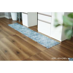 キッチンマット 拭ける 45×240cm 6m...の詳細画像5