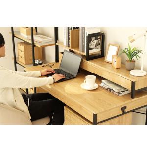 パソコンデスク 学習机 幅120cm 奥行60...の詳細画像4