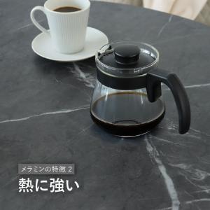 幅100 メラミン化粧板 100幅ダイニングテ...の詳細画像5