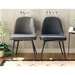 ダイニングチェア 1脚 椅子 チェア PUレザ...の詳細画像2