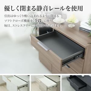 キッチンカウンター 収納 間仕切り 背面化粧 ...の詳細画像5
