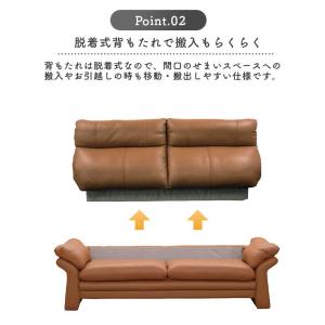 ソファ ソファー sofa 椅子 腰掛 3人掛...の詳細画像2
