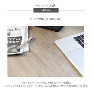 パソコンデスク デスク 棚付き 収納 幅94c...の詳細画像5