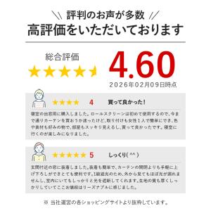 ロールスクリーン 遮光1級 チェーン 既製品 ...の詳細画像1