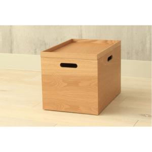 木製フタトレー 収納ボックス 木製 収納 トレ...の詳細画像4