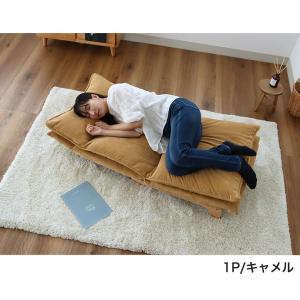 ソファ 1人用 ソファー ファブリック 布 ロ...の詳細画像4
