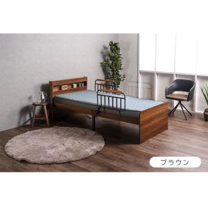 電動ベッド 電動ベット リクライニング宮棚付き...の詳細画像4