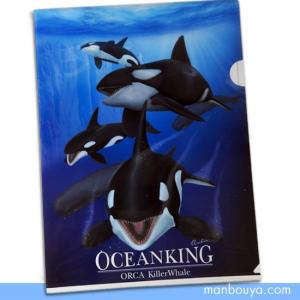 A4クリアファイル イルカグッズ World Nature Classic クリアホルダー