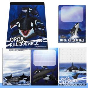 メモ帳 シャチ AIP World Nature