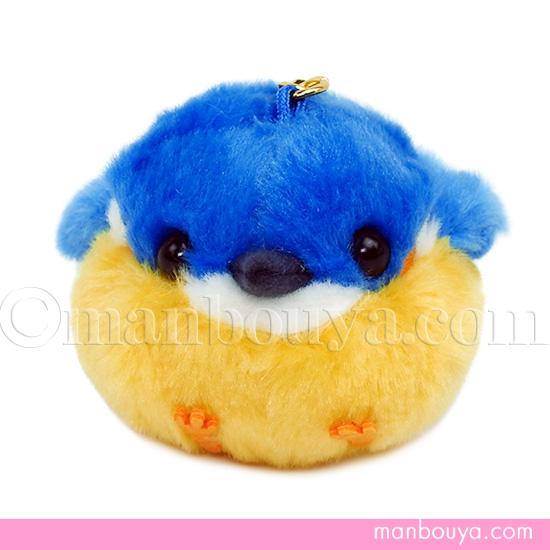 カワセミ ぬいぐるみ 鳥 アミューズ AMUFUN ふくふくことり マスコット キーホルダー カワミ...