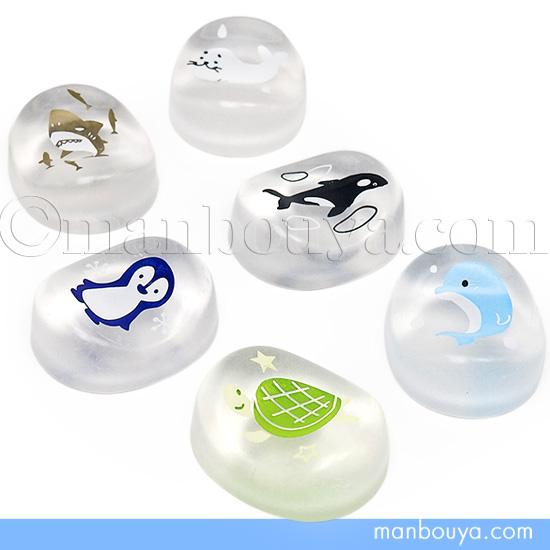 箸置き かわいい アクリル 半透明 水族館 お土産 海の生き物 クリア箸置き 動物ランド アオバ