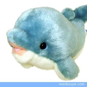 イルカのぬいぐるみ　ＡＱＵＡマリンクラブ　イルタンＳＳ　ブルー18cm｜manbouya