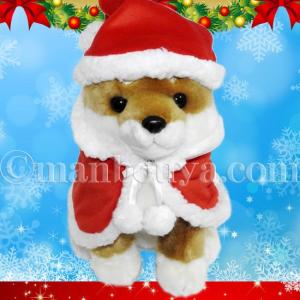 5%OFF 犬のぬいぐるみ 柴犬 クリスマス キュート販売 CUTE 豆柴 L
