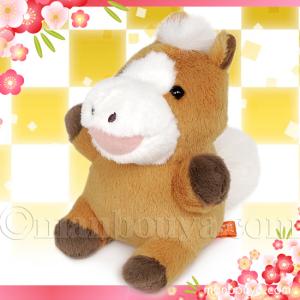 かわいい カバ ぬいぐるみ ブラウン たけのこ TAKENOKO JOYFUL MATES