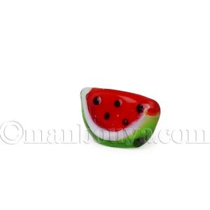 食品 ミニチュア ガラス細工 フルーツ スイカ...の詳細画像1