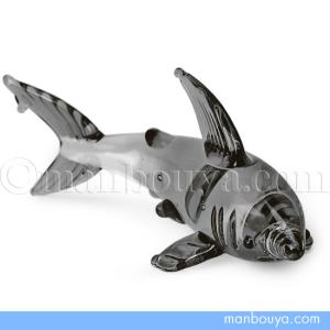 ジンベエザメ グッズ ガラス細工 ミニチュア 雑貨 水族館 フォー