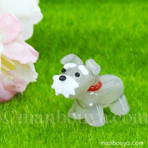 ダルメシアン 犬 置物 グッズ ガラス細工 ミニチュア 雑貨 動物 飾り