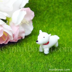 ミニチュア ガラス細工 梅 花 飾り フォーカート 紅梅 スタンド レッド