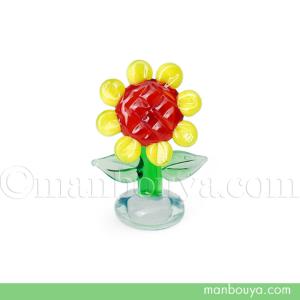 SWAROVSKI（スワロフスキー） 置物 廃盤品 フラワーハート ピンク