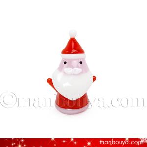 サンタクロース クリスマス ガラス細工 ミニチュア 飾り グラス