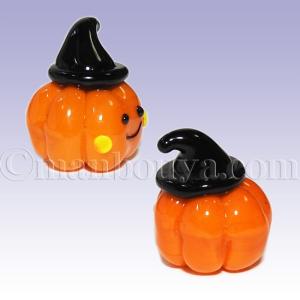 ハロウィン かぼちゃ 置物 ガラス細工 ミニチ...の詳細画像1