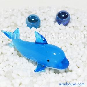 イルカ グッズ ガラス細工 ミニチュア 雑貨 水族館 グラススクエア