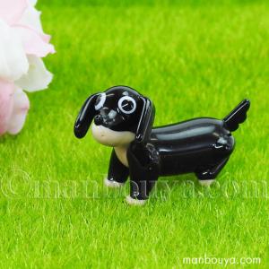 ミニガラス細工 ダルメシアン 50702 KYGK450 ハンドメイド 犬