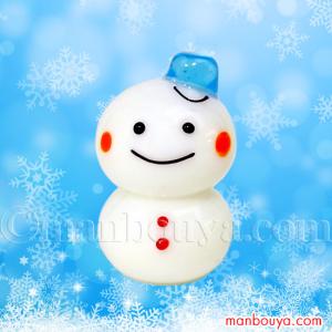 クリスマス 飾り 雪だるま ガラス細工 ミニチュア オーナメント ゆき