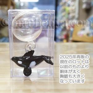 シャチ グッズ 浮き玉 ガラス細工 ミニチュア...の詳細画像3