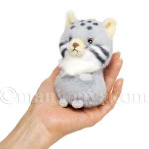 マヌルネコ ぬいぐるみキーホルダー チャーム ...の詳細画像3