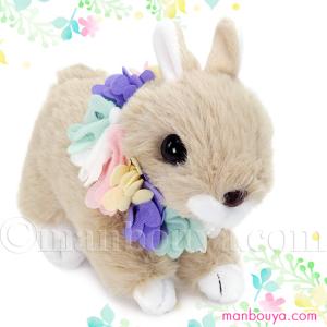 うさぎ ぬいぐるみ ふわふわ アクセサリー セット テイクオフ マロン