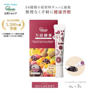 万田酵素 スタンダード チューブ タイプ 3本 約1ヶ月分 万田 酵素