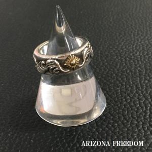 ARIZONA FREEDOM アリゾナフリーダム R-12b K18 太陽神 唐草 ARIZONA FREEDOM アリゾナフリーダム R-12b K18 太陽神 唐草