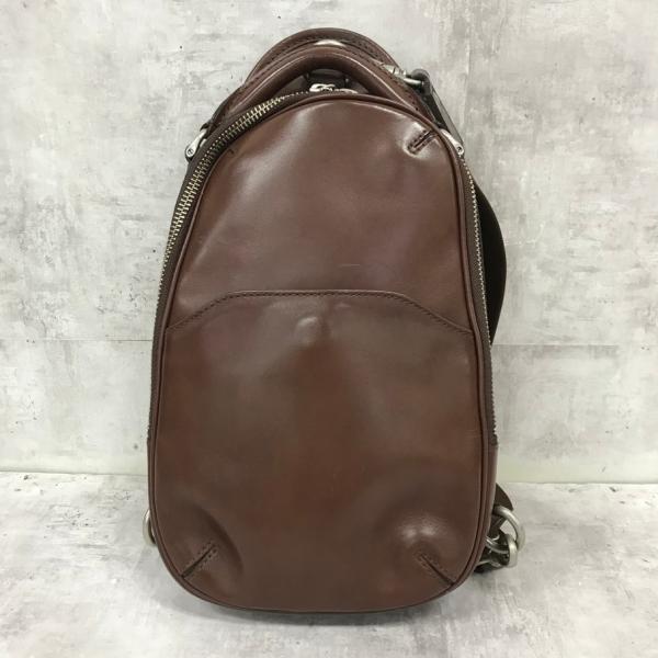 HERGOPOCH エルゴポック ボディバッグ ワンショルダー ダークブラウン【C0221-004】
