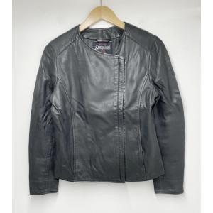 Simplicite（シンプリシテェ）ノーカラー  レザージャケット 【C1953-007】