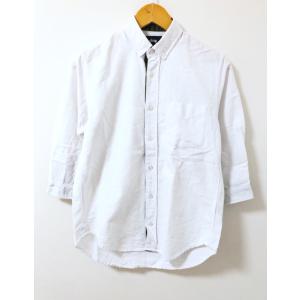 STUSSY（ステューシー）ボタンダウン　七分袖シャツ【E4095-007】