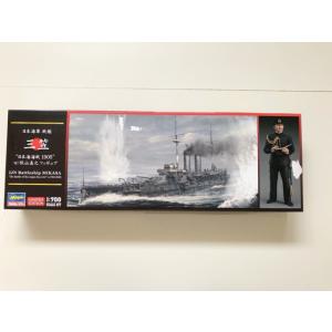 ハセガワ 1/700 日本海軍 戦艦 三笠 ”日本海海戦1905” w/秋山真之フィギュア 新品【G...